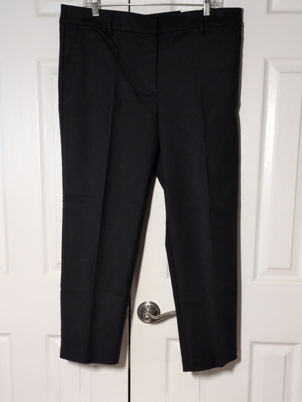 NWT Loft Black Women's mid rise riviera alim  Dress Pants 14